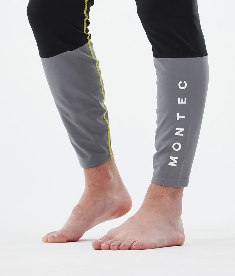 Montec Alpha Superundertøy bukse Herre Bright Yellow/Black/Light Pearl, Bilde 7 av 7