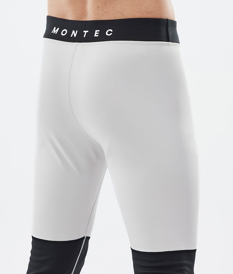 Montec Alpha Superundertøy bukse Herre Light Grey/Black/Cobalt Blue