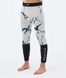 Montec Alpha Superundertøy bukse Herre Ice/Black