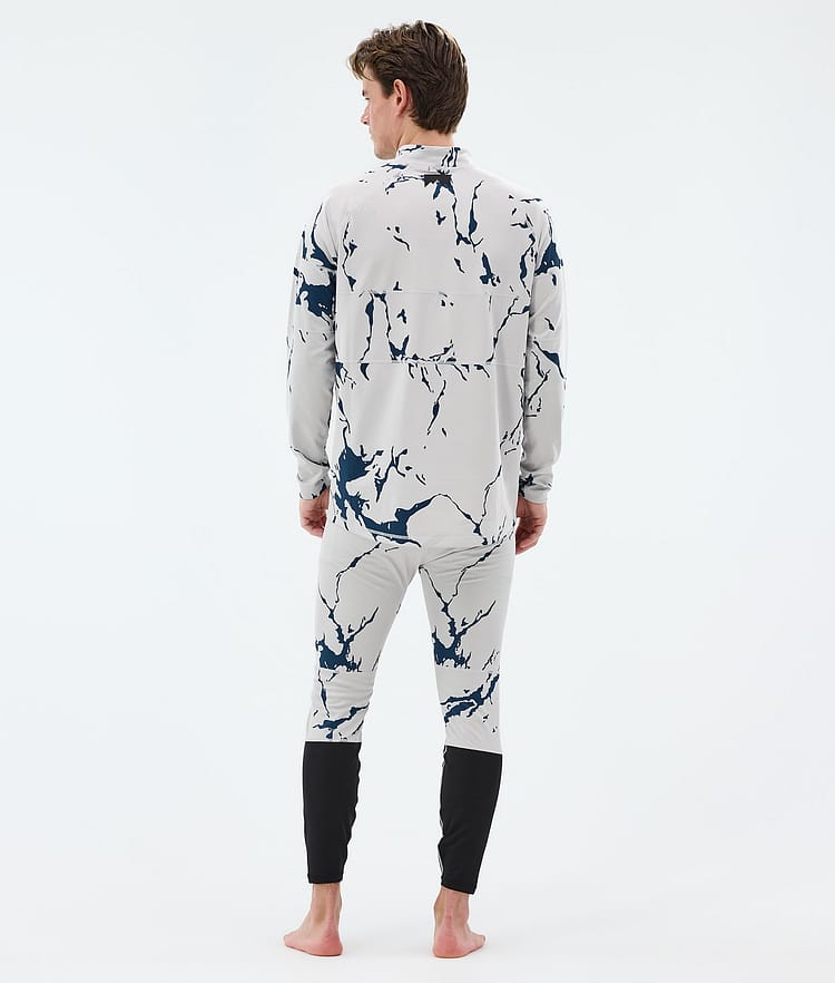 Montec Alpha Superundertøy bukse Herre Ice/Black, Bilde 4 av 7