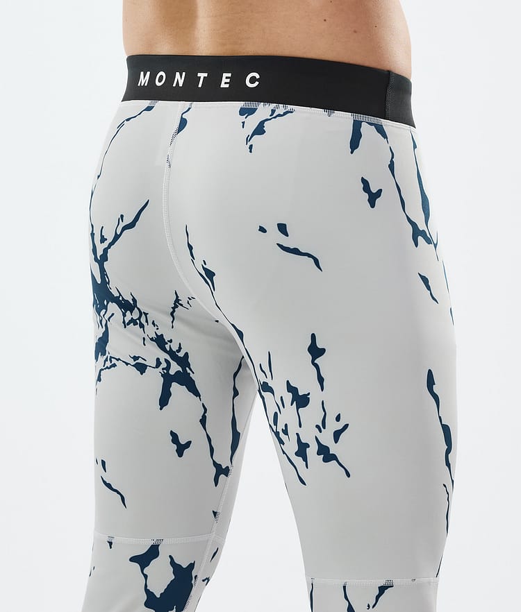 Montec Alpha Superundertøy bukse Herre Ice/Black, Bilde 6 av 7