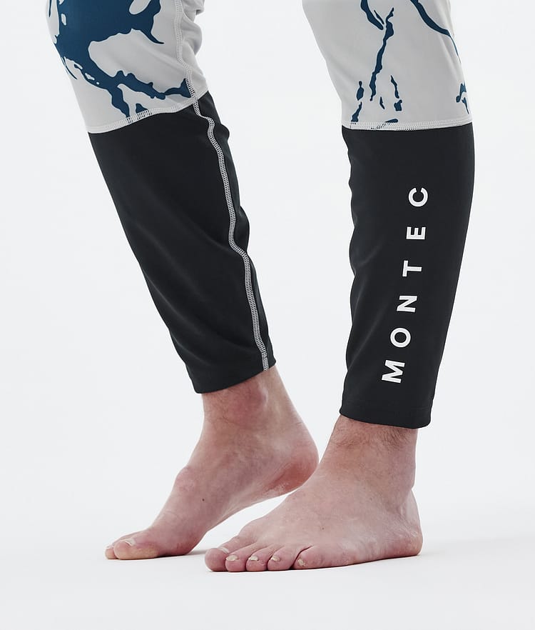Montec Alpha Superundertøy bukse Herre Ice/Black, Bilde 7 av 7