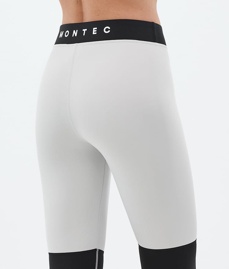 Montec Alpha W Superundertøy bukse Dame Light Grey/Black/Soft Pink, Bilde 6 av 7