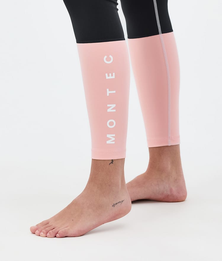 Montec Alpha W Superundertøy bukse Dame Light Grey/Black/Soft Pink, Bilde 7 av 7