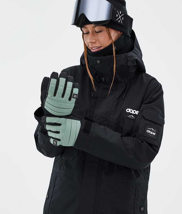 Dope Ace 24 Skihansker Faded Green, Bilde 3 av 5