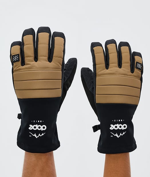 Dope Ace 24 Skihansker Gold