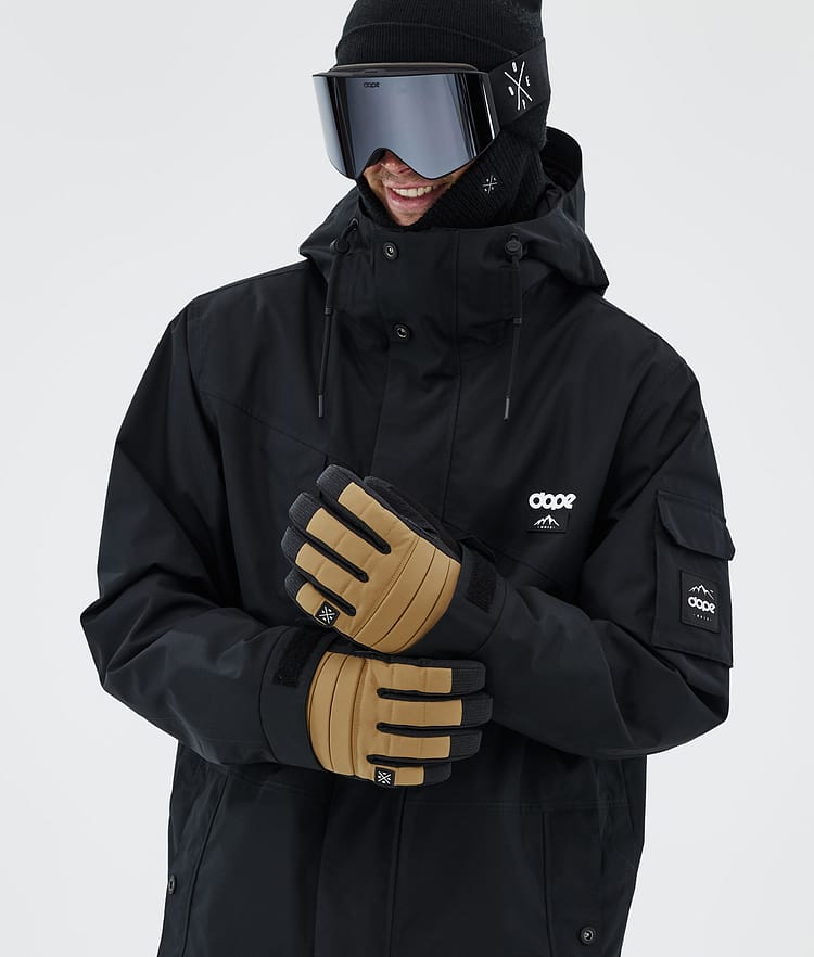 Dope Ace 24 Skihansker Gold, Bilde 3 av 5