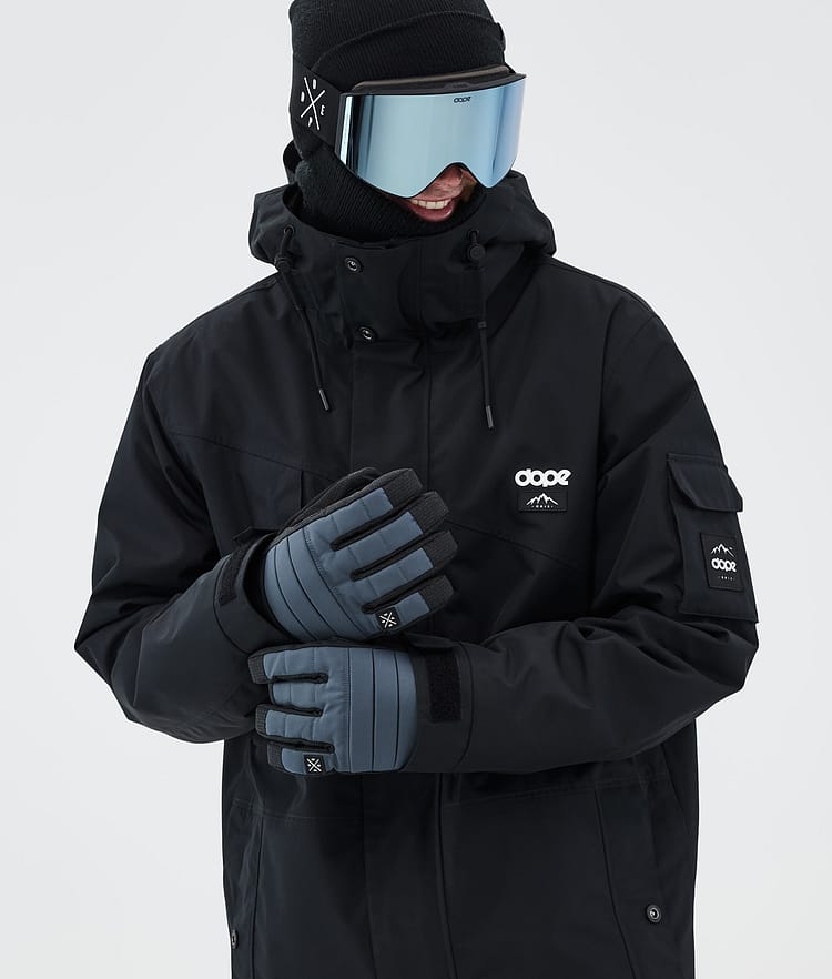 Dope Ace 24 Skihansker Metal Blue, Bilde 3 av 5