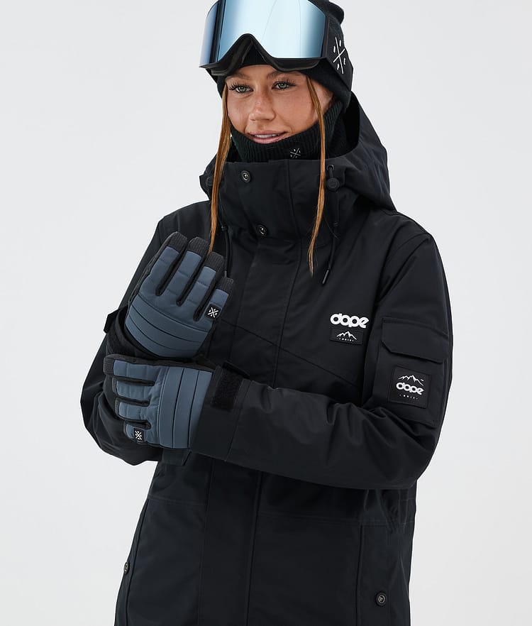 Dope Ace 24 Skihansker Metal Blue, Bilde 4 av 5