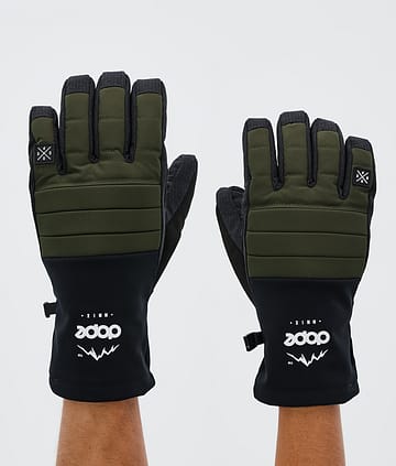 Dope Ace 24 Skihansker Olive Green