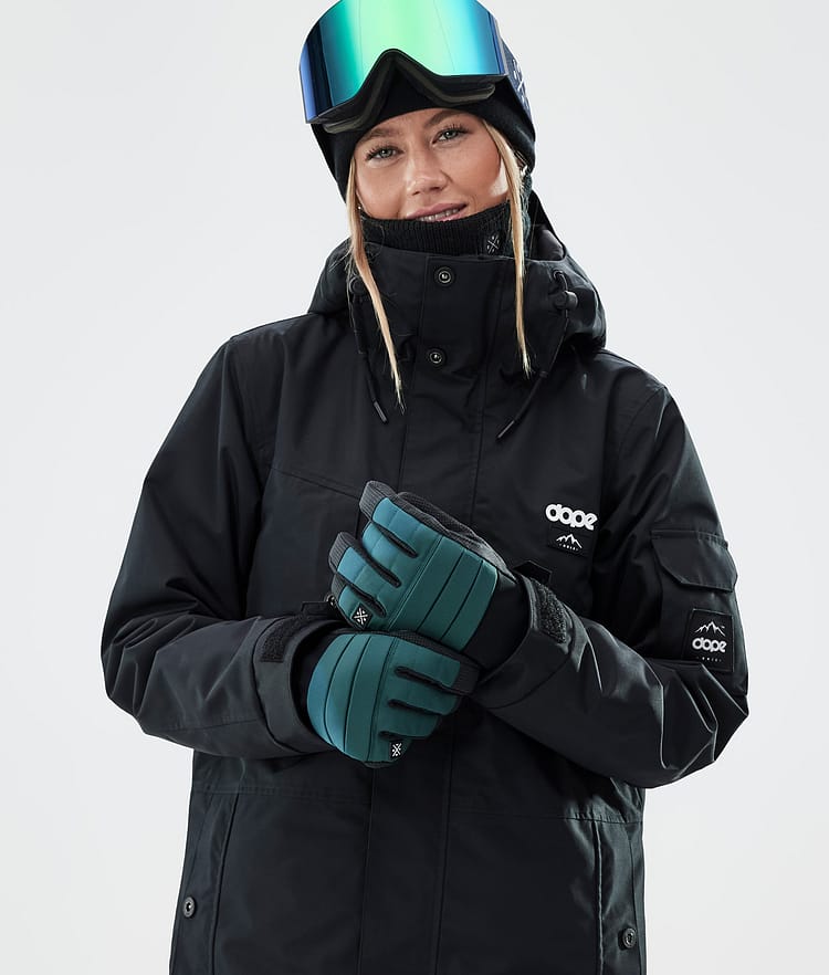 Dope Ace Skihansker Bottle Green, Bilde 4 av 5