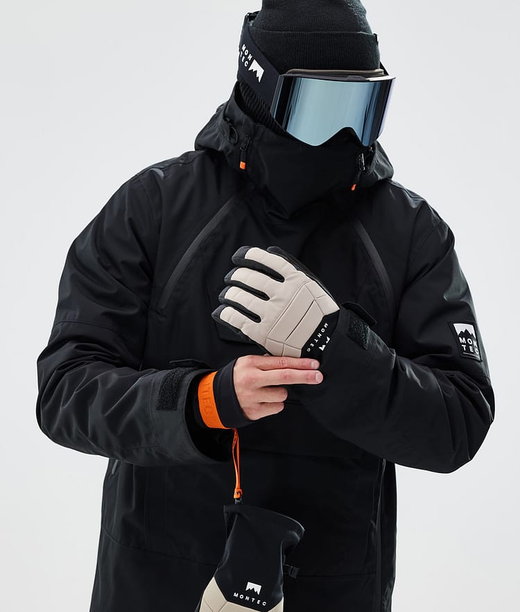 Montec Kilo 2024 Skihansker Sand, Bilde 3 av 5