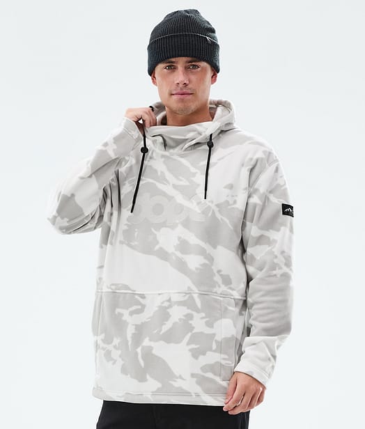 Dope Cozy II Fleecegenser Herre Grey Camo