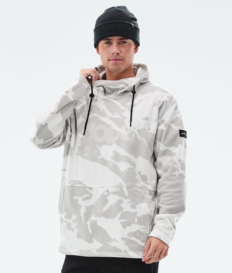 Dope Cozy II Fleecegenser Herre Grey Camo, Bilde 1 av 7