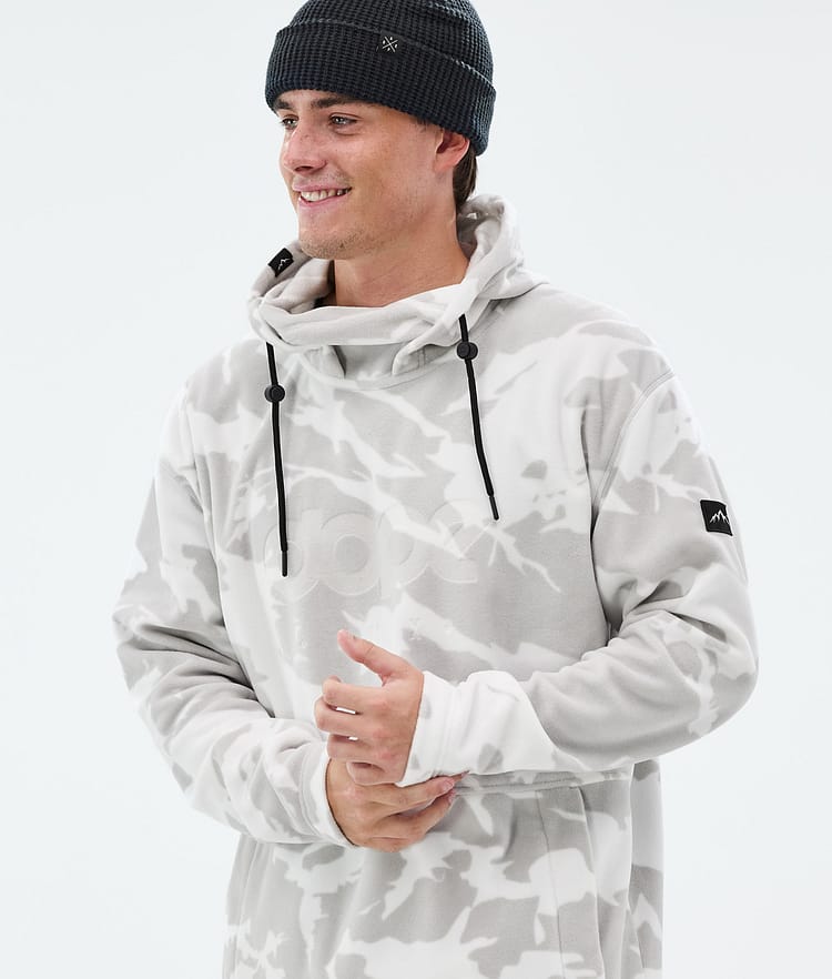 Dope Cozy II Fleecegenser Herre Grey Camo, Bilde 2 av 7