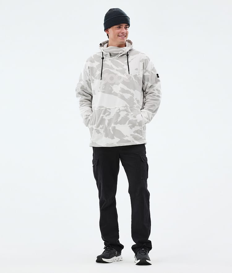 Dope Cozy II Fleecegenser Herre Grey Camo, Bilde 3 av 7