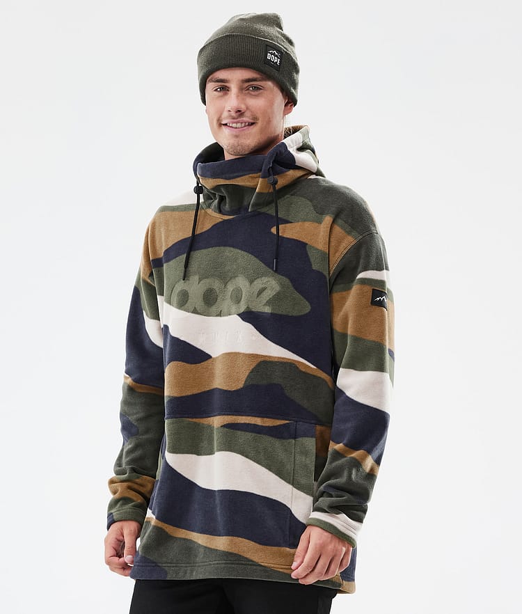 Dope Cozy II Fleecegenser Herre Shards Gold Green, Bilde 1 av 7