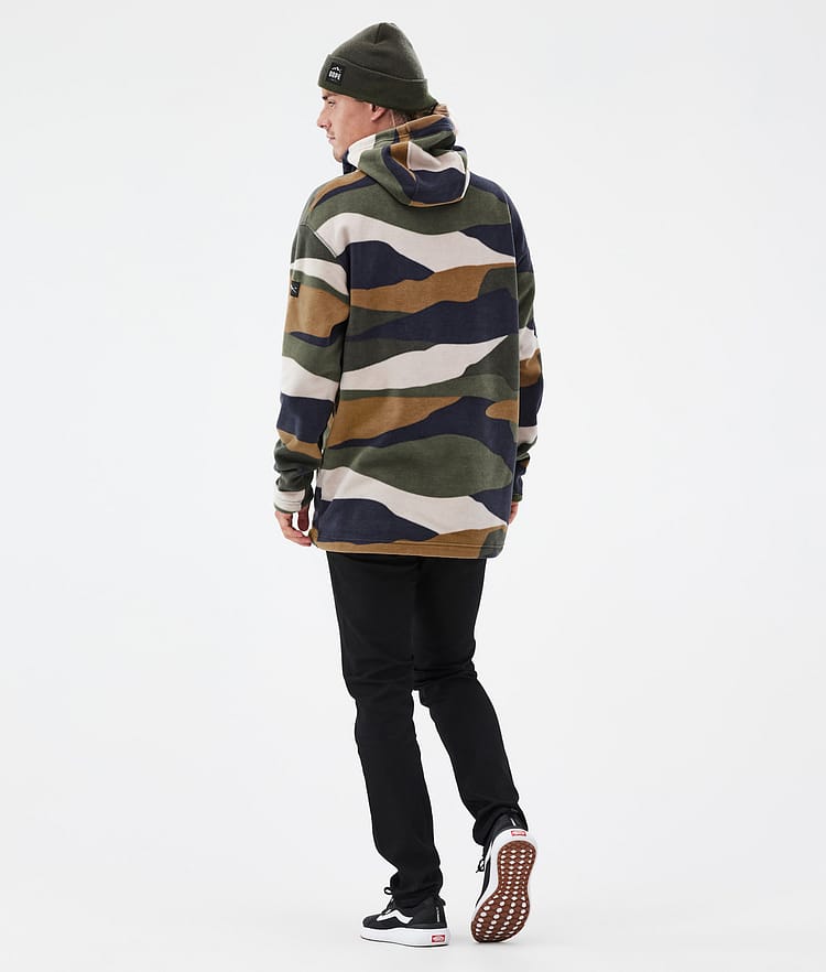 Dope Cozy II Fleecegenser Herre Shards Gold Green, Bilde 4 av 7