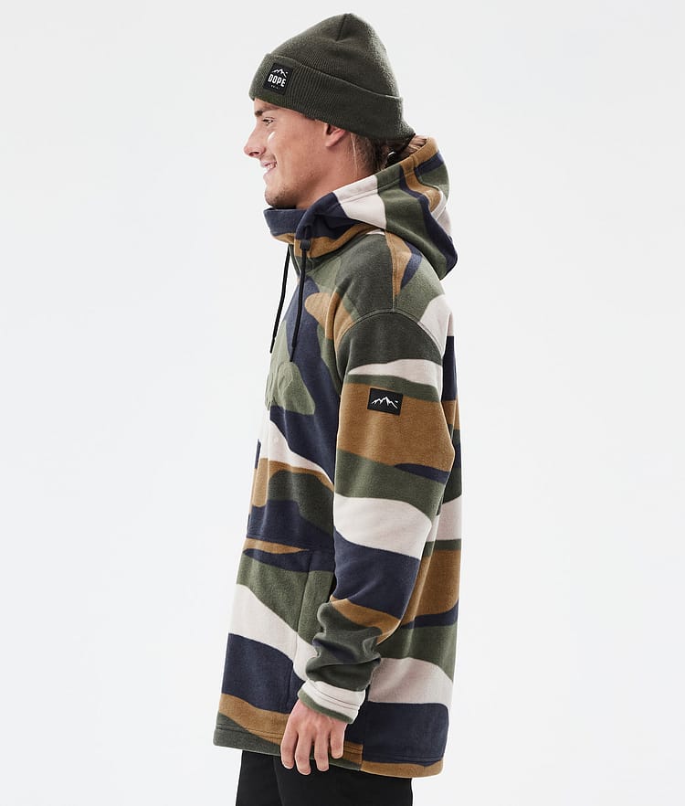 Dope Cozy II Fleecegenser Herre Shards Gold Green, Bilde 5 av 7
