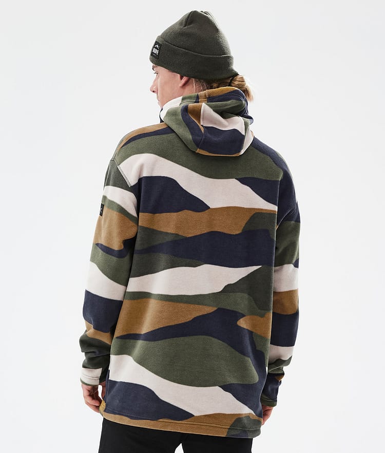 Dope Cozy II Fleecegenser Herre Shards Gold Green, Bilde 6 av 7