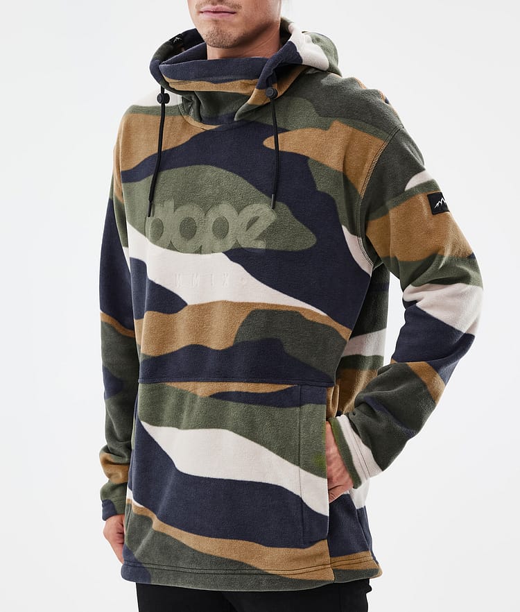 Dope Cozy II Fleecegenser Herre Shards Gold Green, Bilde 7 av 7