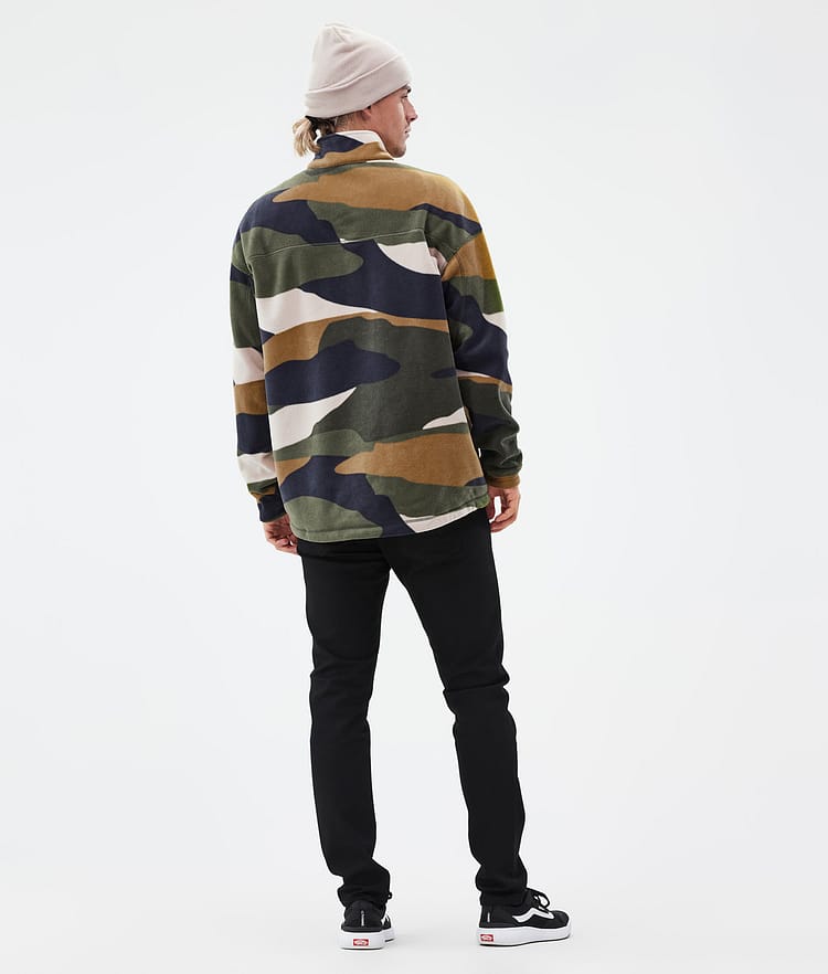 Dope Comfy Fleecegenser Herre Shards Gold Green, Bilde 4 av 6