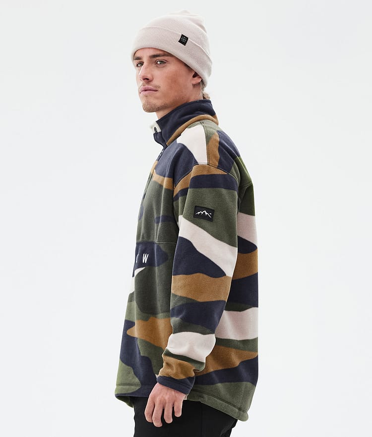 Dope Comfy Fleecegenser Herre Shards Gold Green, Bilde 5 av 6