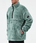 Dope Pile Fleecegenser Herre Faded Green, Bilde 7 av 7