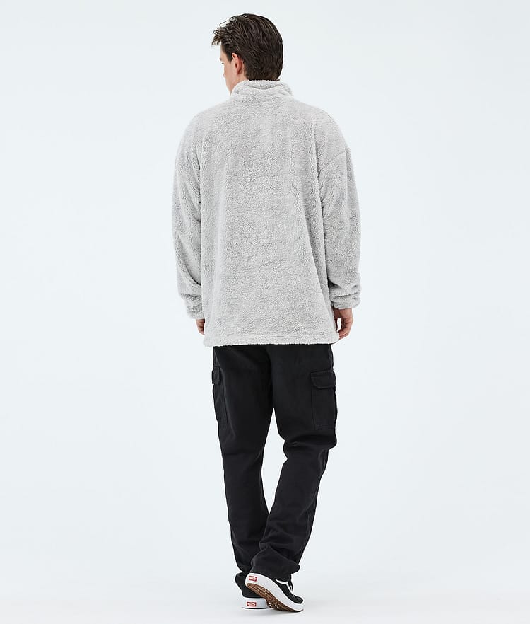 Dope Pile Fleecegenser Herre Light Grey, Image 4 of 7