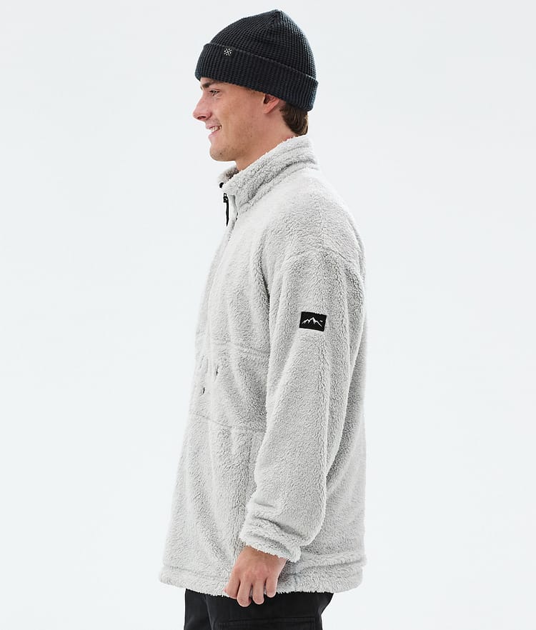 Dope Pile Fleecegenser Herre Light Grey, Bilde 5 av 7
