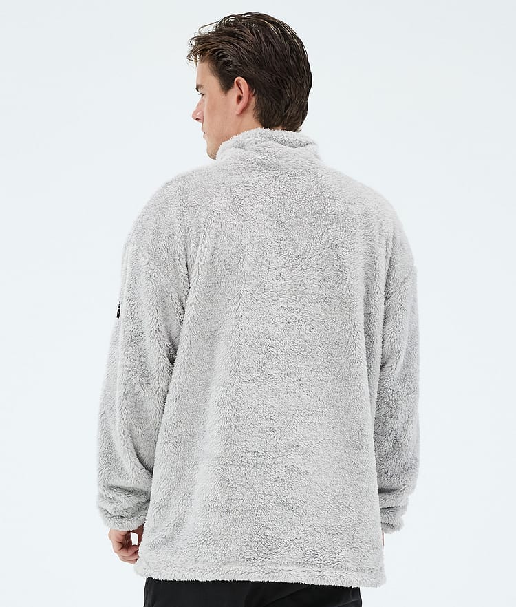 Dope Pile Fleecegenser Herre Light Grey, Image 6 of 7