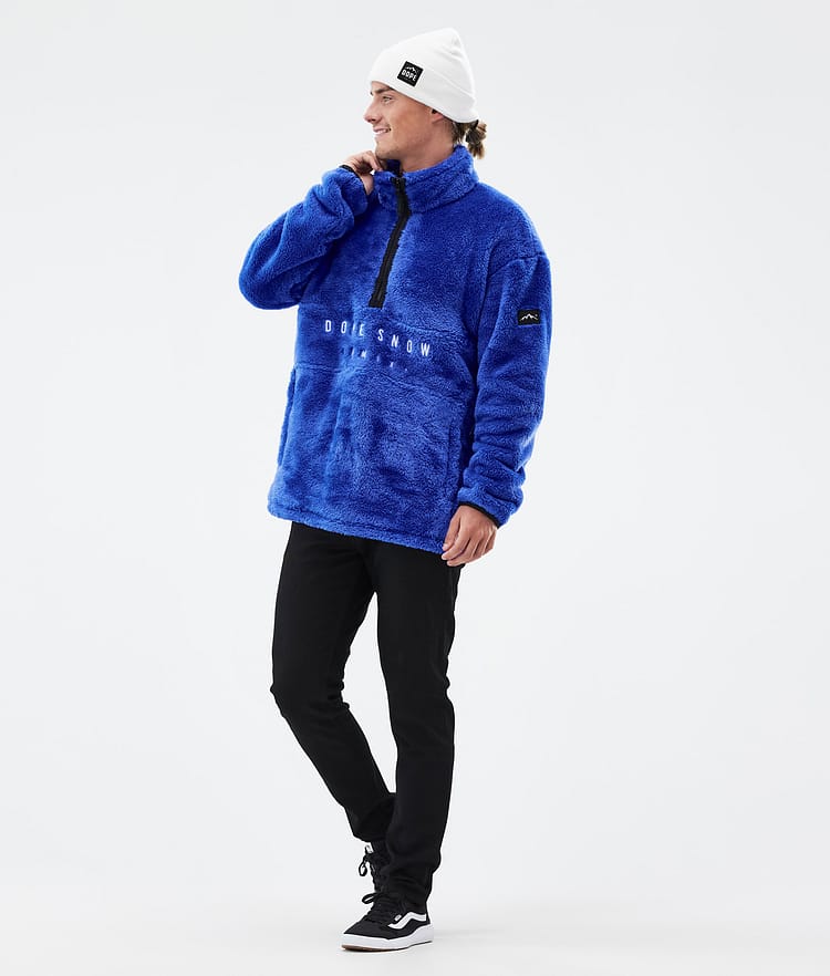 Dope Pile Fleecegenser Herre Cobalt Blue