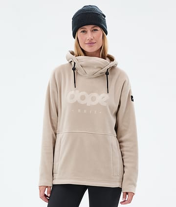 Dope Cozy II W Fleecegenser Dame Sand