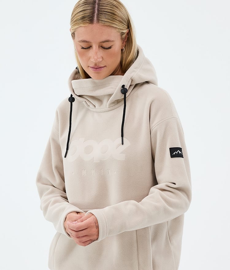 Dope Cozy II W Fleecegenser Dame Sand, Bilde 2 av 7