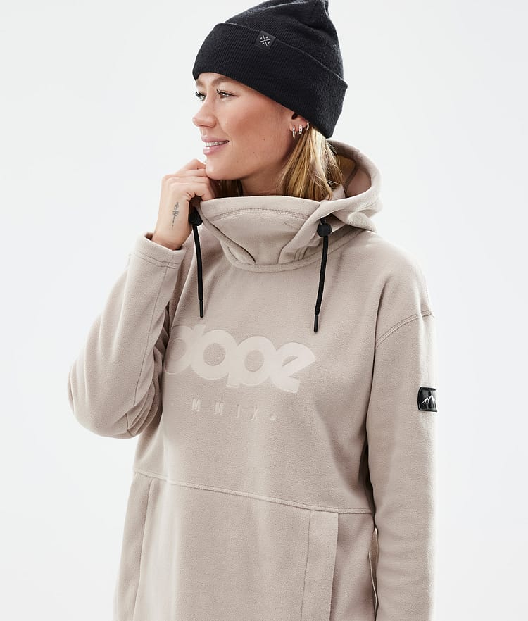 Dope Cozy II W Fleecegenser Dame Sand