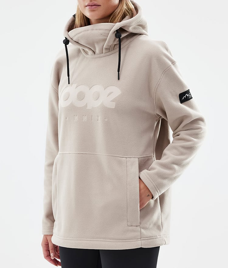 Dope Cozy II W Fleecegenser Dame Sand