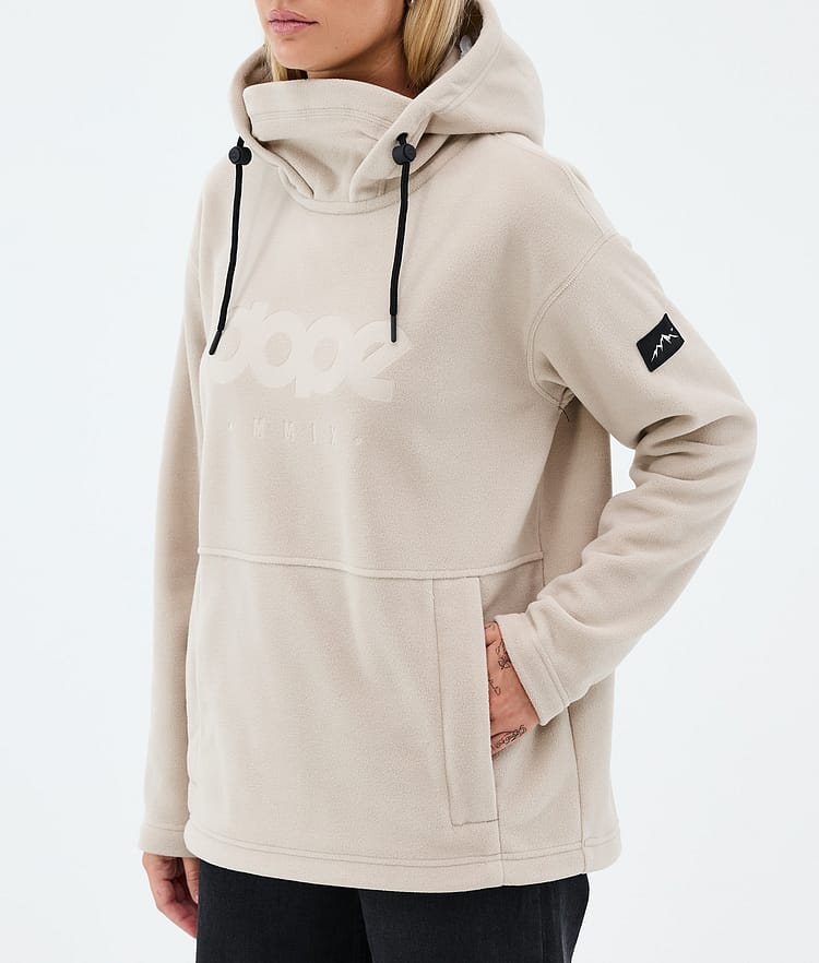 Dope Cozy II W Fleecegenser Dame Sand, Bilde 7 av 7