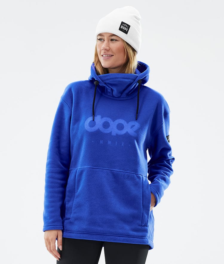 Dope Cozy II W Fleecegenser Dame Cobalt Blue