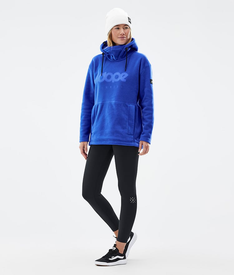 Dope Cozy II W Fleecegenser Dame Cobalt Blue