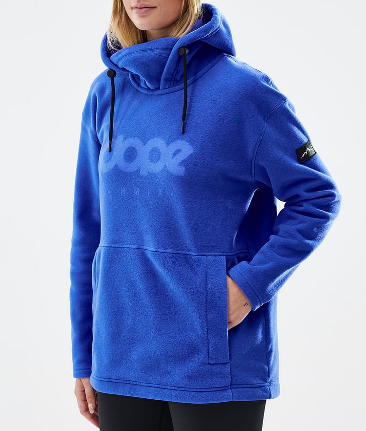 Dope Cozy II W Fleecegenser Dame Cobalt Blue