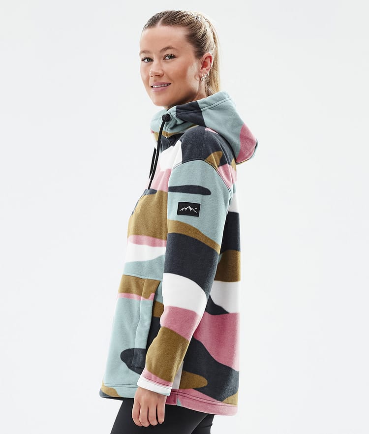 Dope Cozy II W Fleecegenser Dame Shards Gold Muted Pink, Bilde 5 av 7
