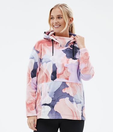 Dope Cozy II W Fleecegenser Dame Blot Peach Renewed
