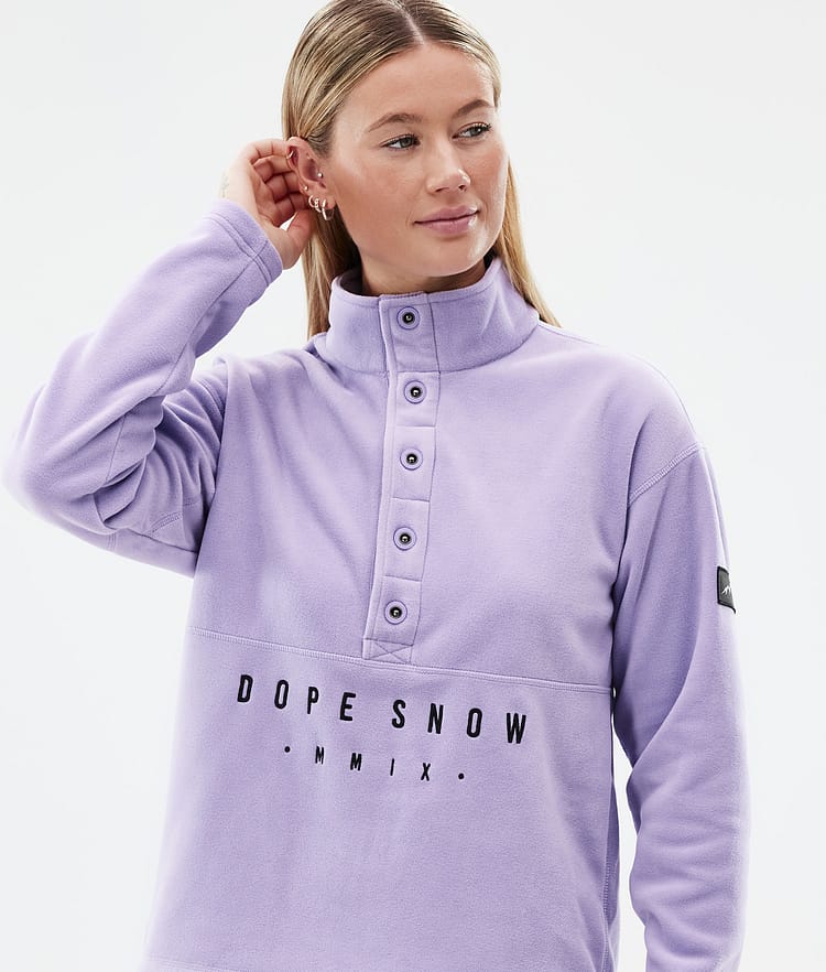 Dope Comfy W Fleecegenser Dame Faded Violet, Bilde 2 av 6