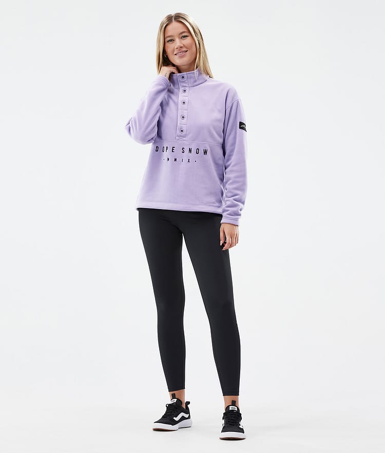Dope Comfy W Fleecegenser Dame Faded Violet, Bilde 3 av 6