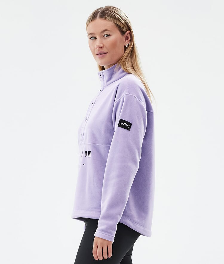 Dope Comfy W Fleecegenser Dame Faded Violet, Bilde 5 av 6