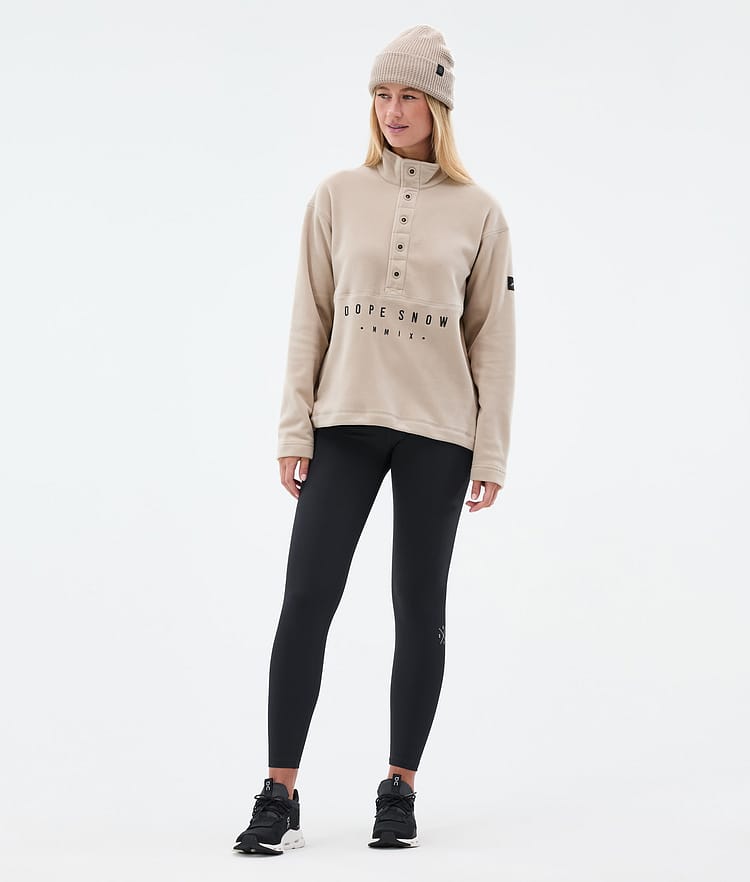 Dope Comfy W Fleecegenser Dame Sand, Bilde 3 av 6