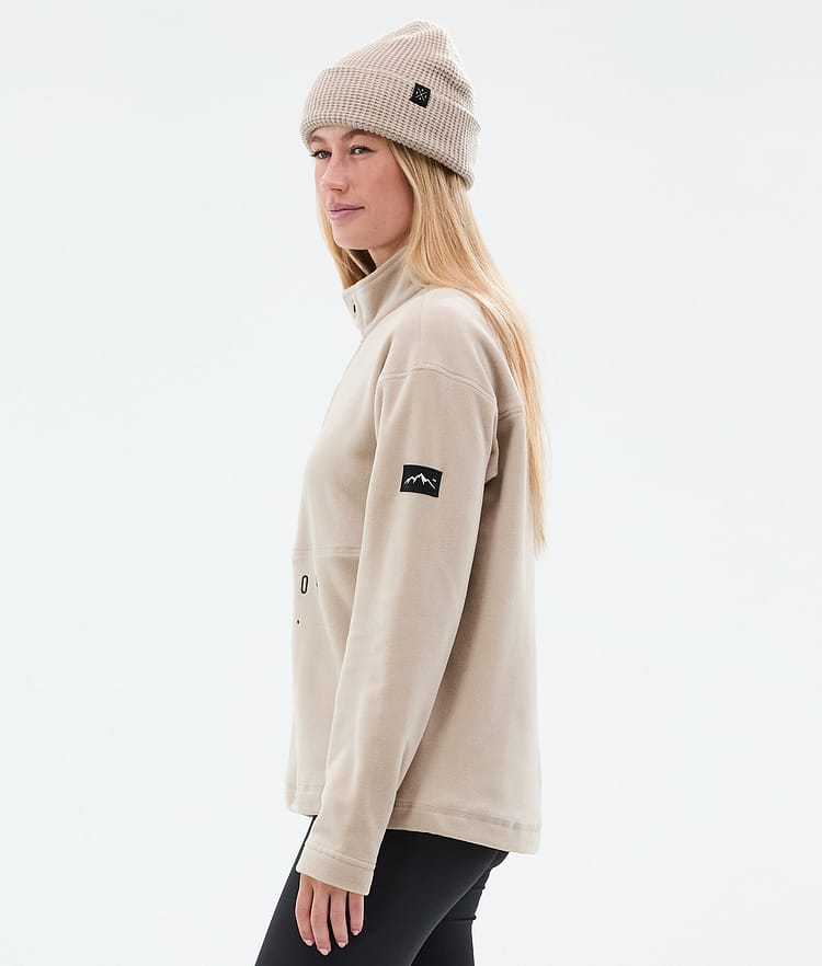 Dope Comfy W Fleecegenser Dame Sand, Bilde 5 av 6