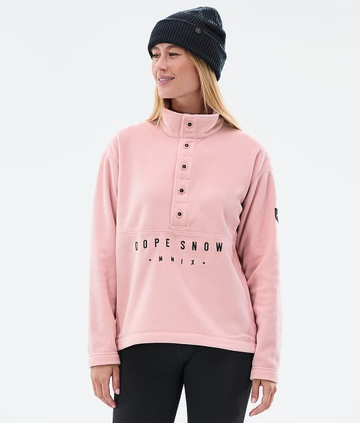 Dope Comfy W Fleecegenser Dame Soft Pink