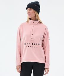 Dope Comfy W Fleecegenser Dame Soft Pink