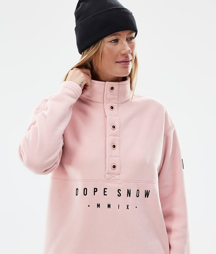 Dope Comfy W Fleecegenser Dame Soft Pink